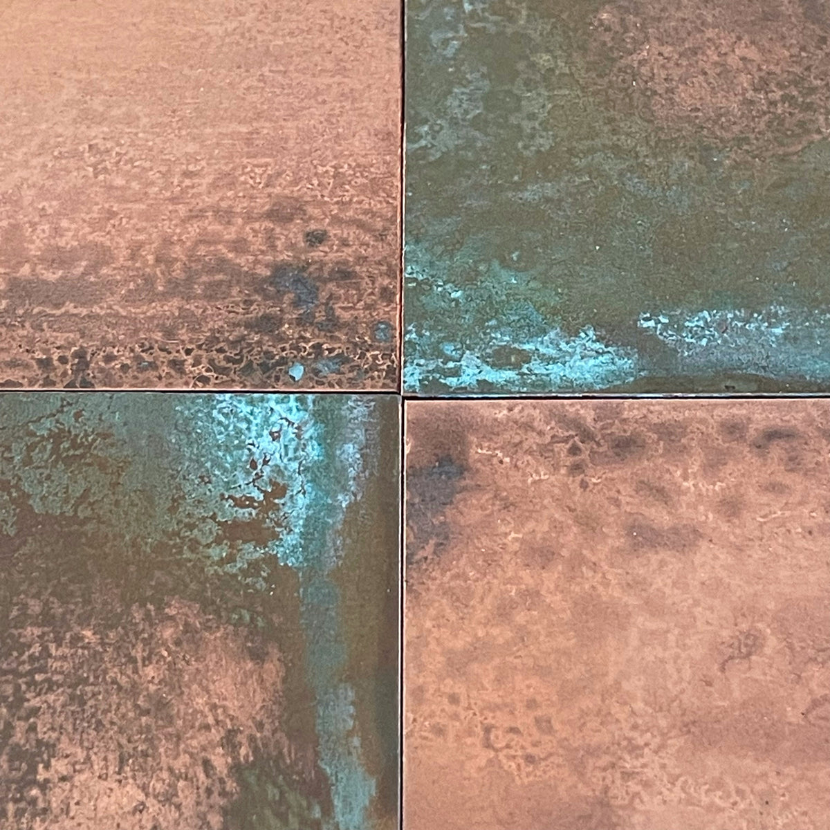 Light Verdigris Copper patinated copper by Metal Clad
