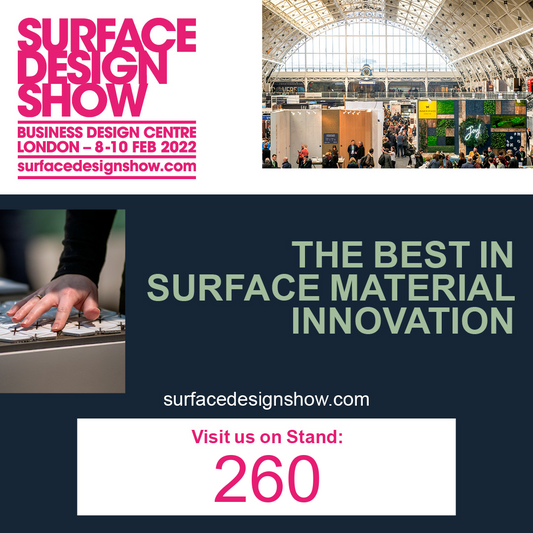 Metal Clad and Rough Old Glass at the Surface Design Show