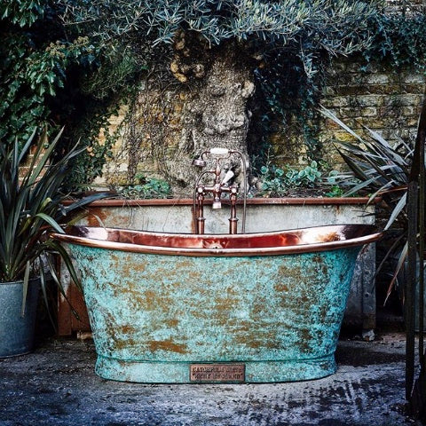 Bathroom Inspiration | Stunning Brass & Copper Baths from Catchpole & Rye