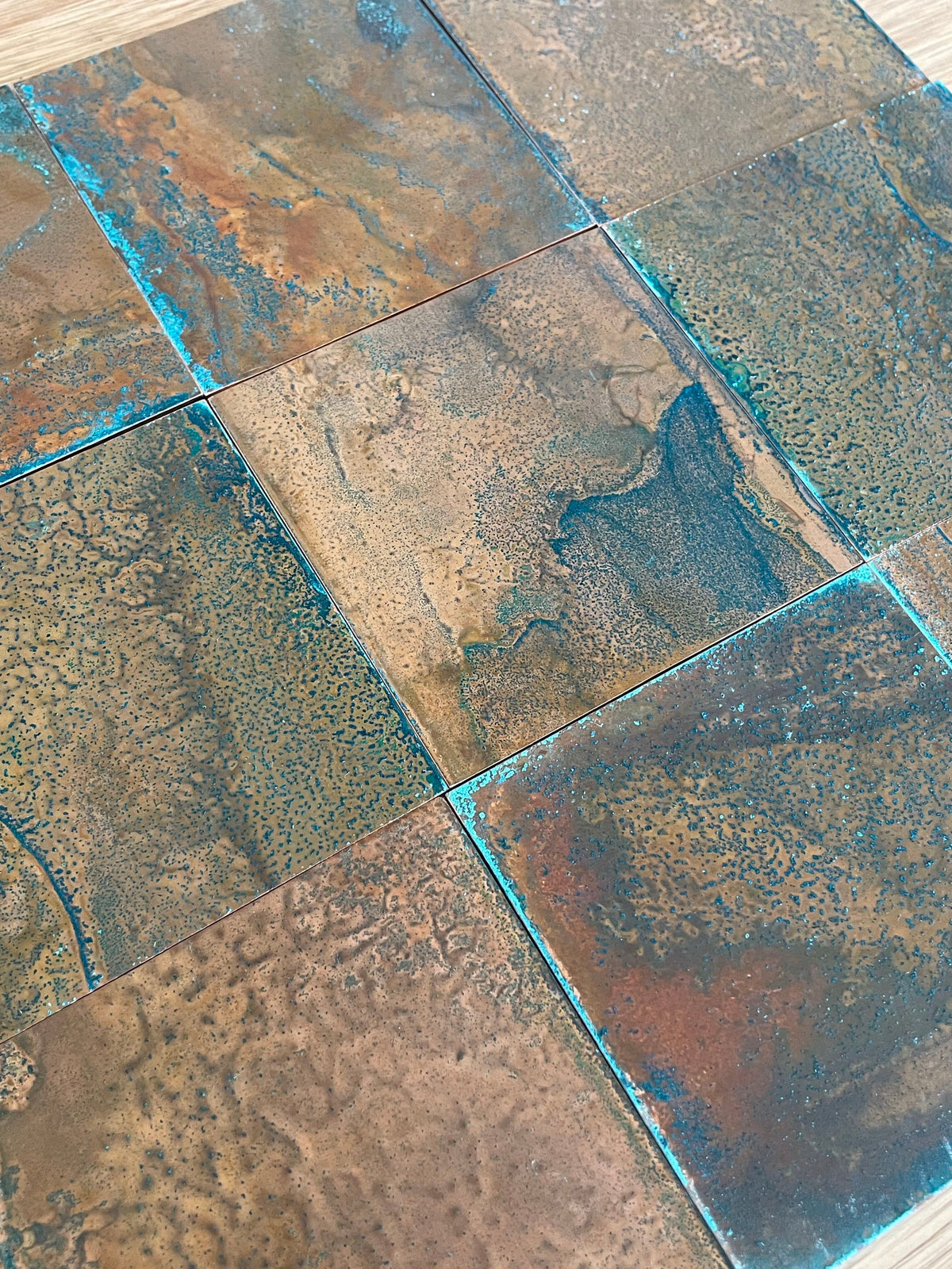 Amazon Verdigris Copper patinated finish by Metal Clad