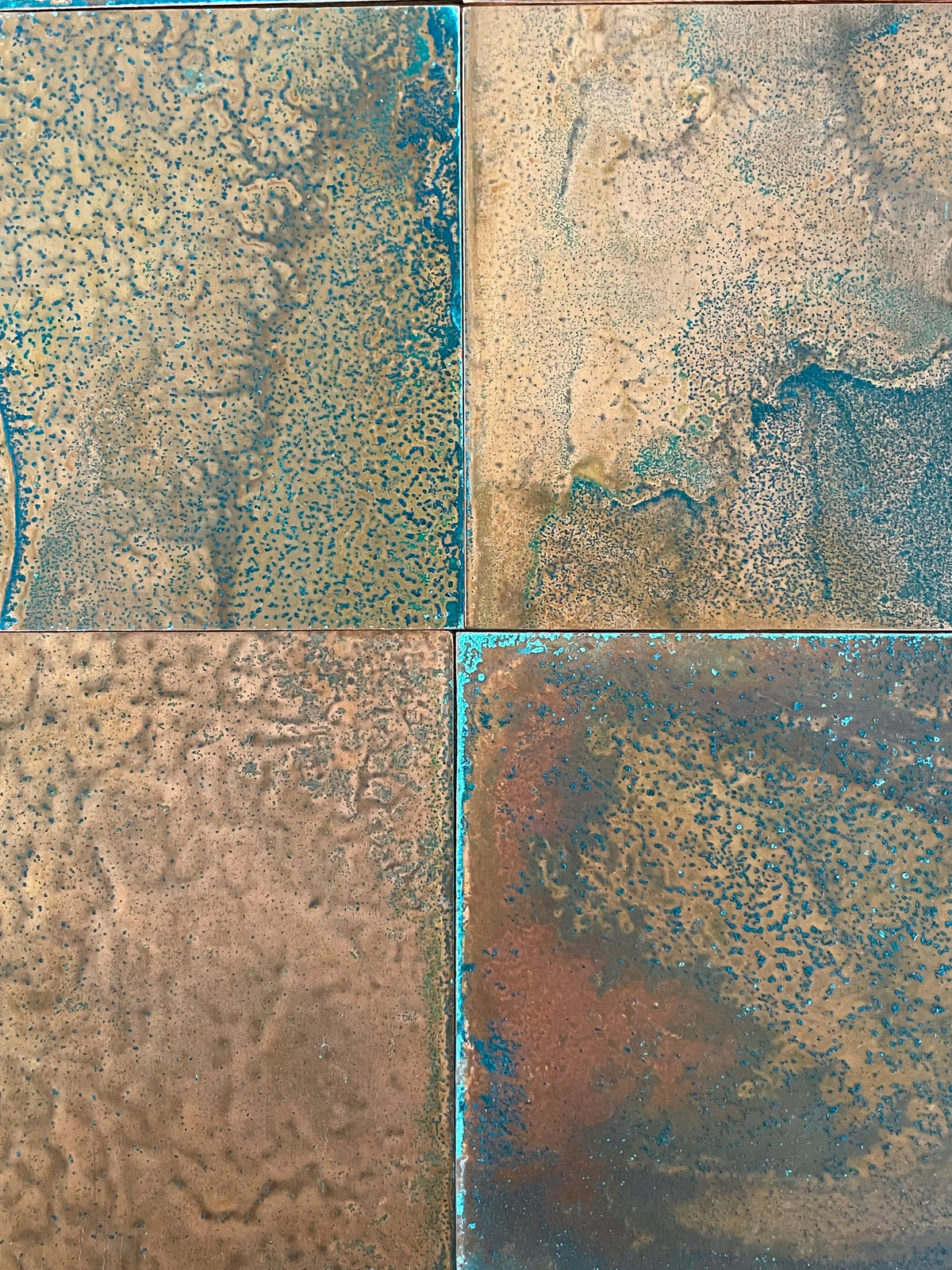Amazon Verdigris Copper patinated copper by Metal Clad