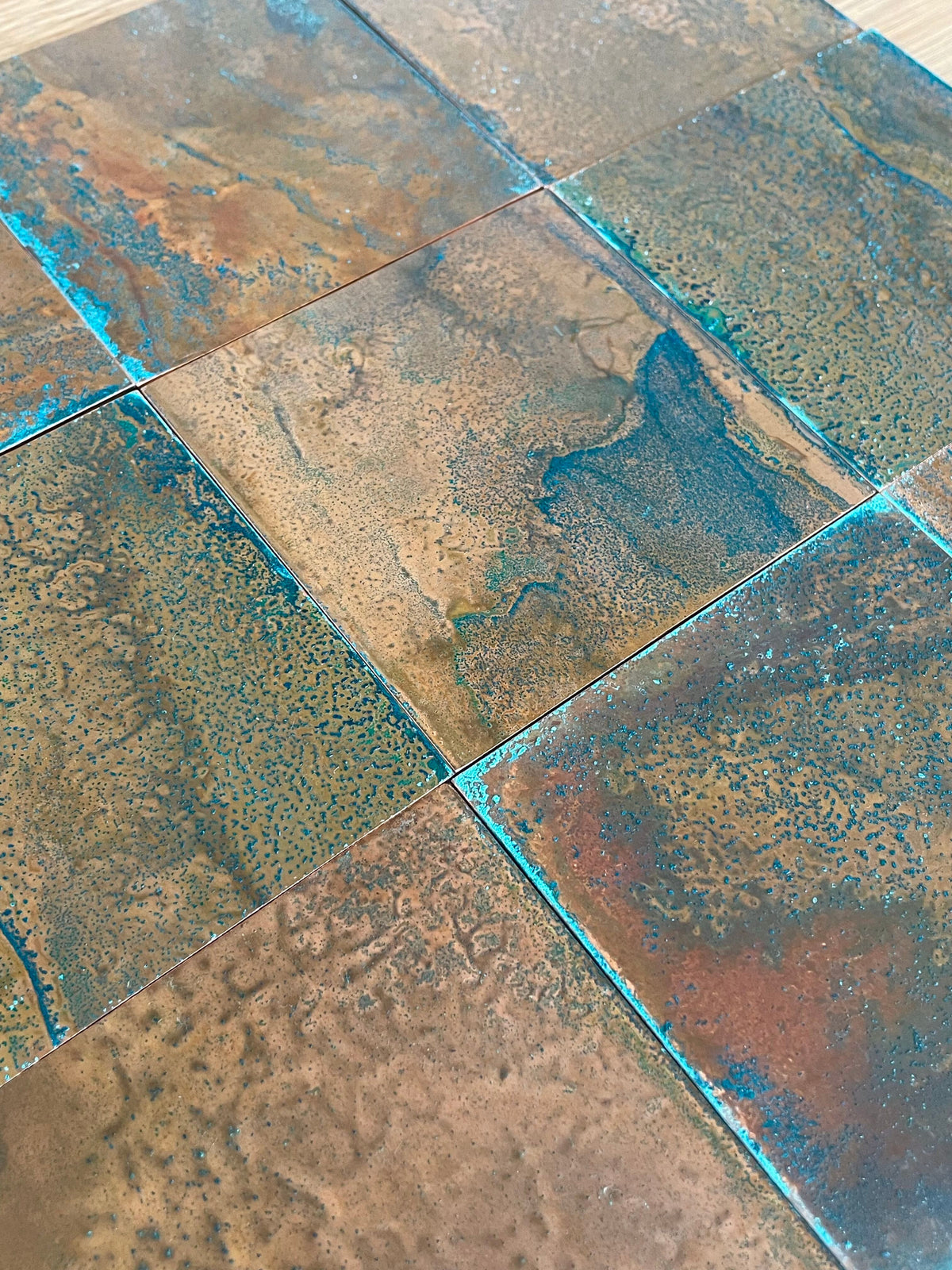 Amazon Verdigris Copper patinated copper by Metal Clad