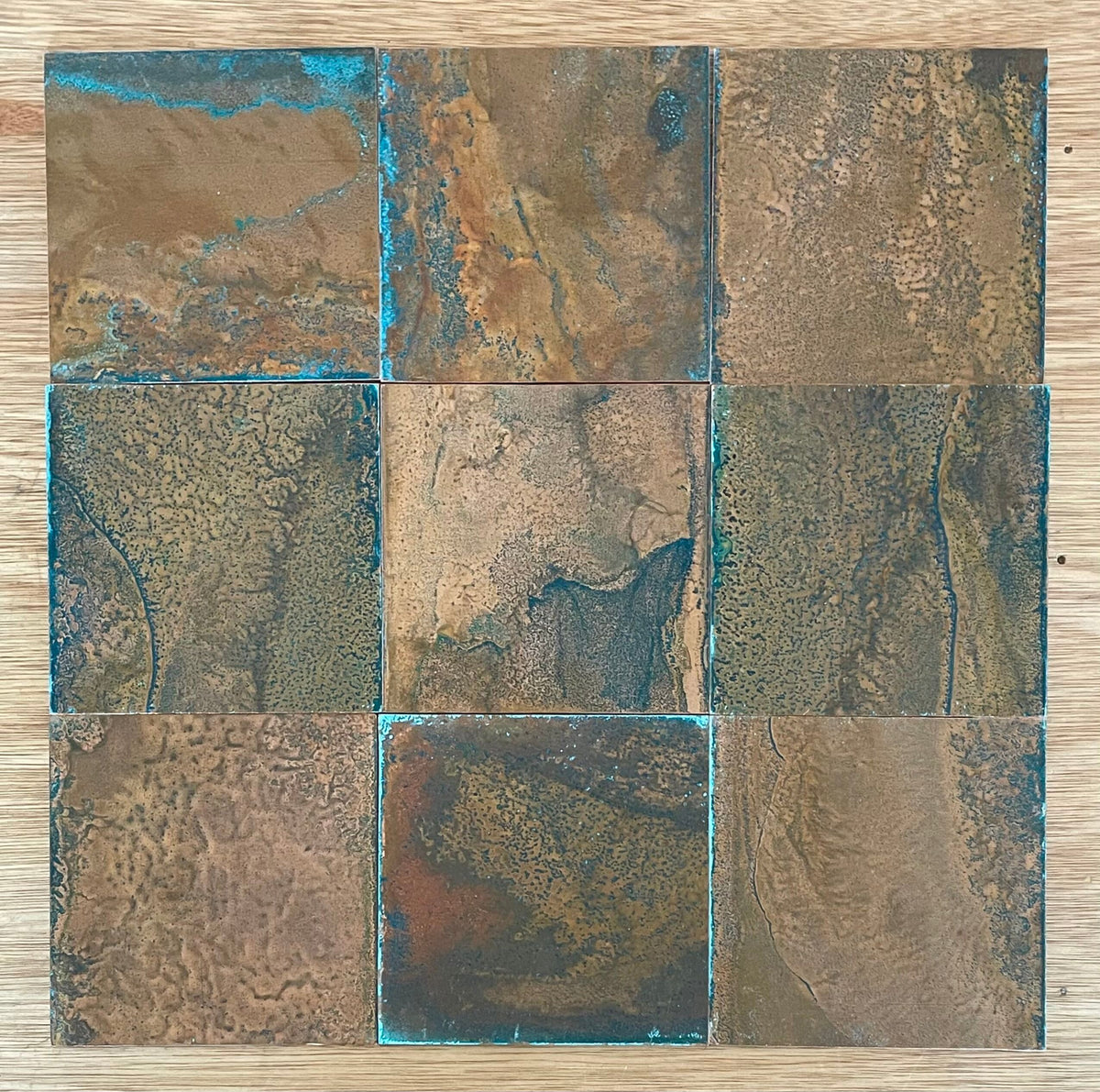 Amazon Verdigris Copper patinated finish by Metal Clad