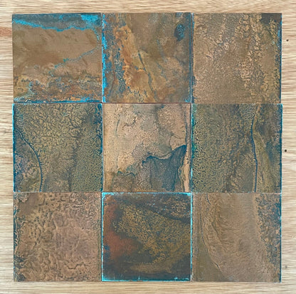 Amazon Verdigris Copper patinated finish by Metal Clad