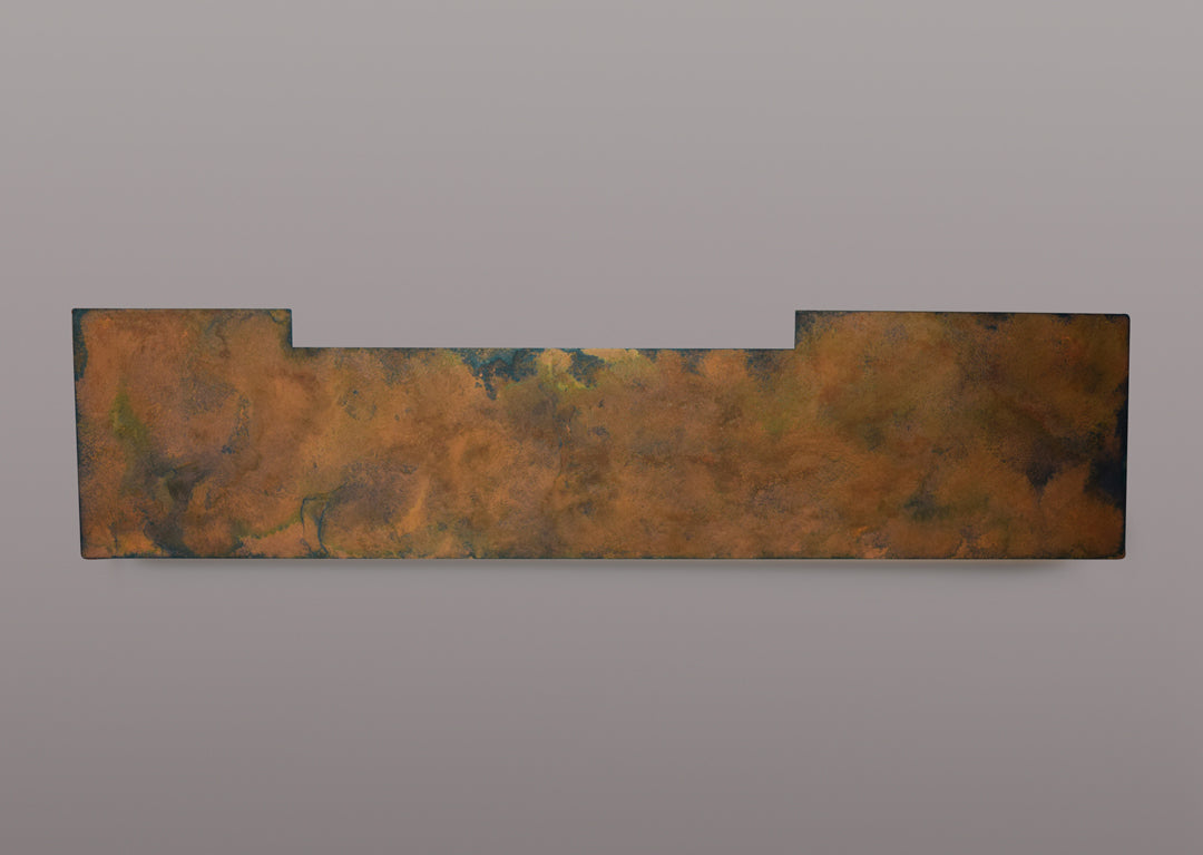 Amazon Verdigris Copper patinated finish by Metal Clad