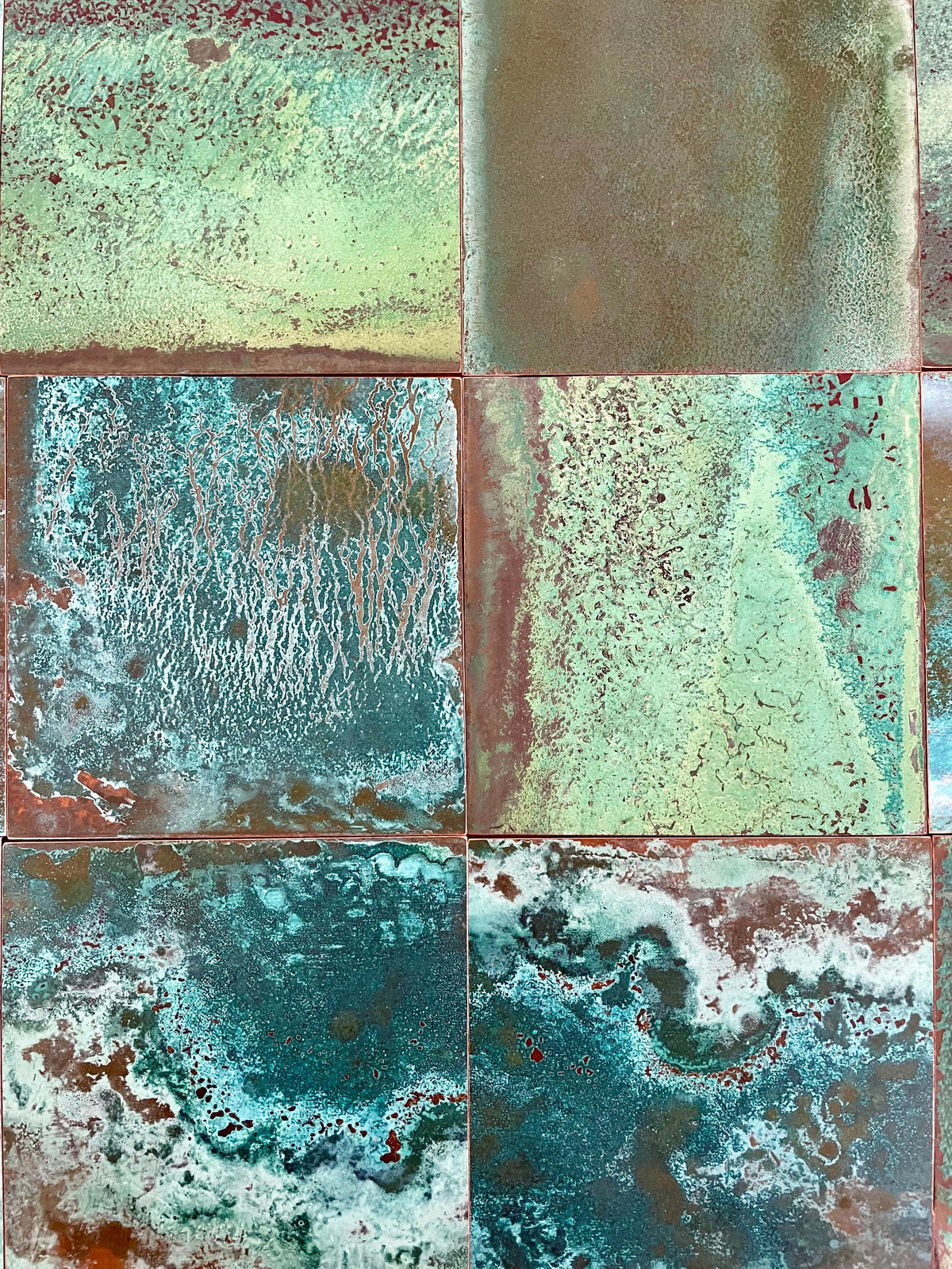 Heavy Verdigris Copper patinated copper by Metal Clad
