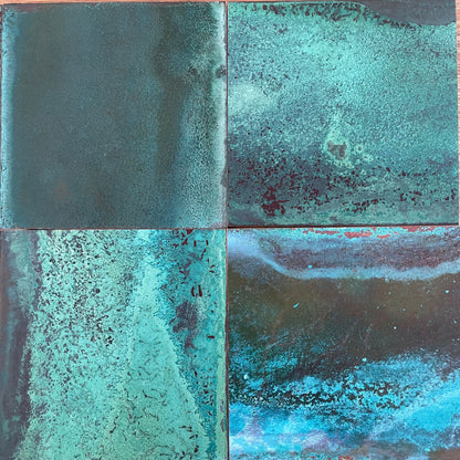 Heavy Verdigris Copper patinated copper by Metal Clad