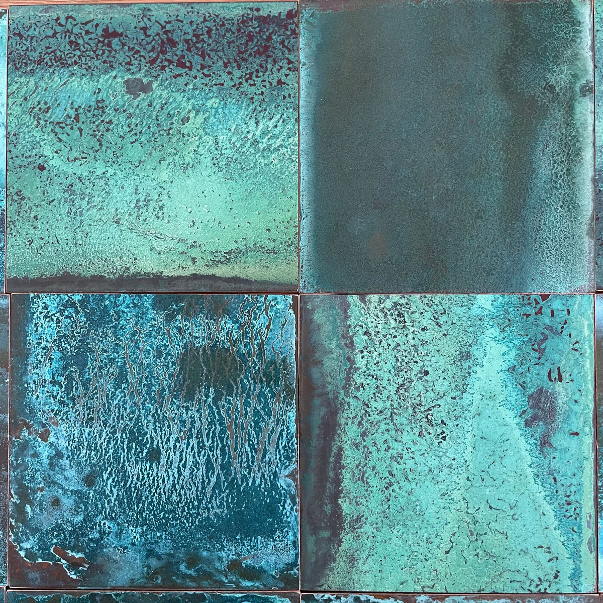 Heavy Verdigris Copper patinated copper by Metal Clad