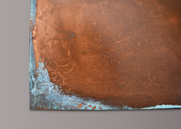Light Verdigris Copper patinated copper by Metal Clad