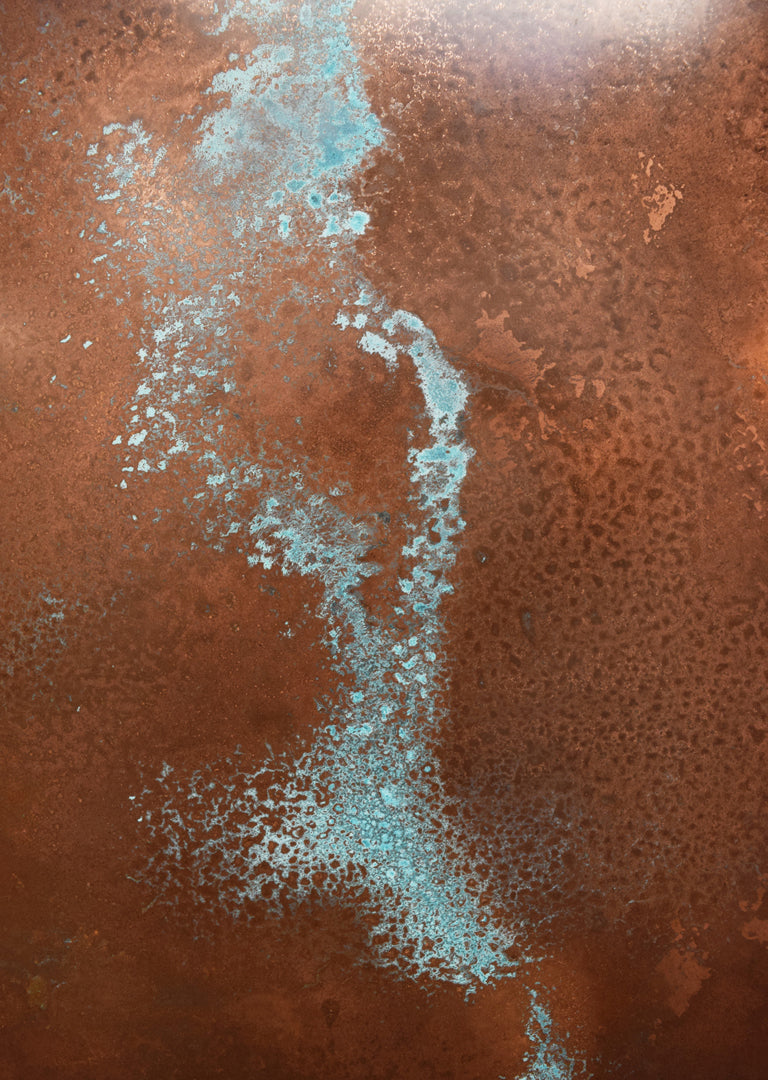 Light Verdigris Copper patinated copper by Metal Clad