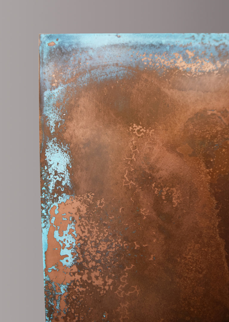 Light Verdigris Copper patinated copper by Metal Clad
