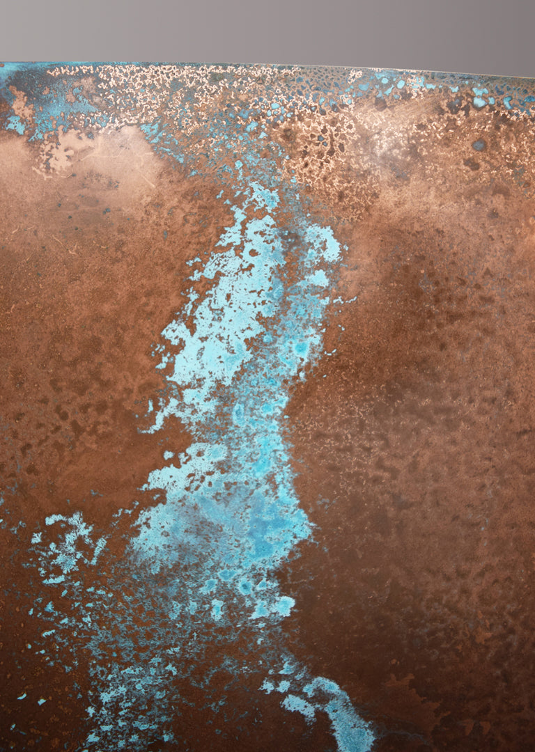 Light Verdigris Copper patinated copper by Metal Clad