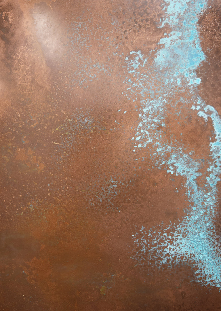 Light Verdigris Copper patinated copper by Metal Clad
