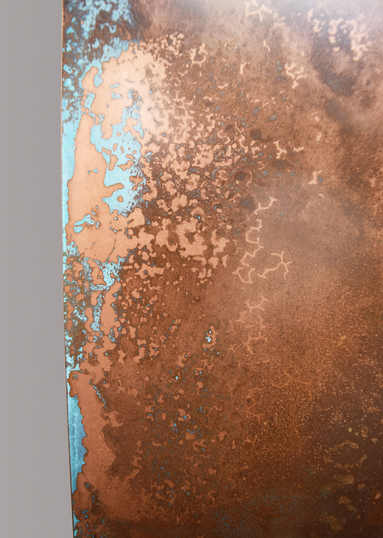 Light Verdigris Copper patinated copper by Metal Clad