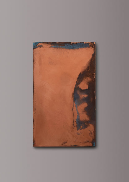 Light Verdigris Polished Copper patinated finish by Metal Clad