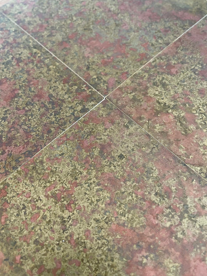 Rose Marbled Antiqued Brass patinated brass by Metal Clad