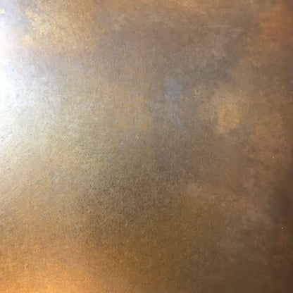 Cloudy Antiqued Brass – hand-patinated brass panel by Metal Clad