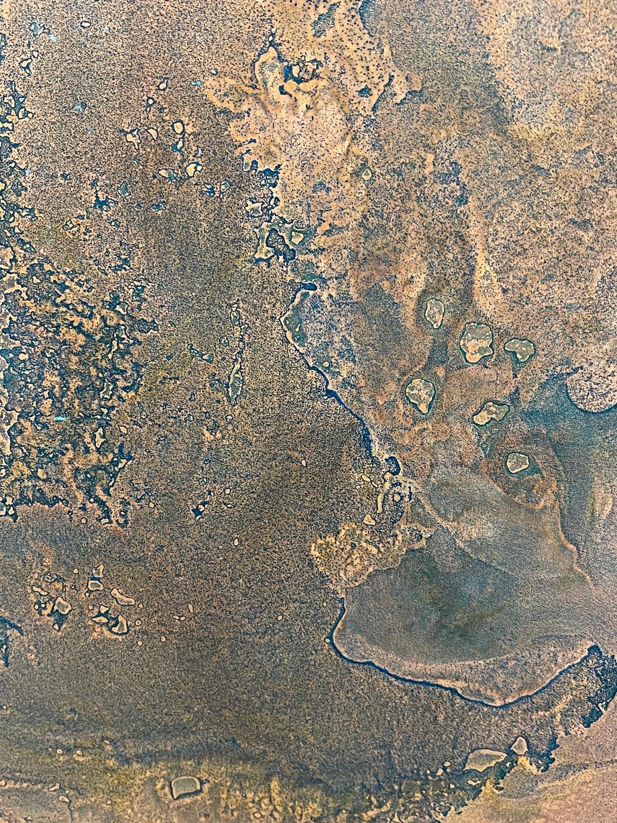 Amazon Verdigris Copper patinated finish by Metal Clad